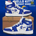 Los Angeles Rams x Hello Kitty Blue High-Top Sneakers