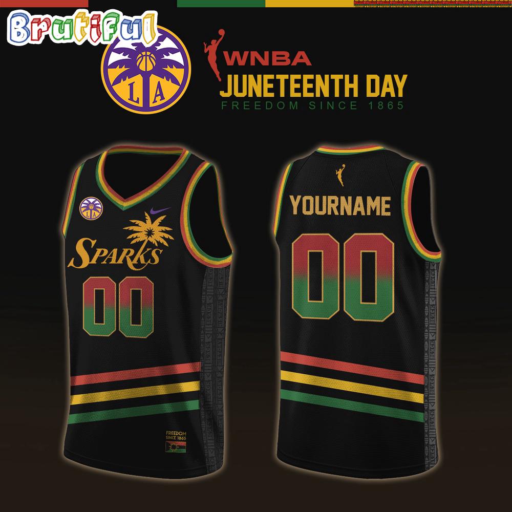 Los Angeles Sparks 2026 WNBA x Juneteenth Day Limited Edition Basebketball Jersey