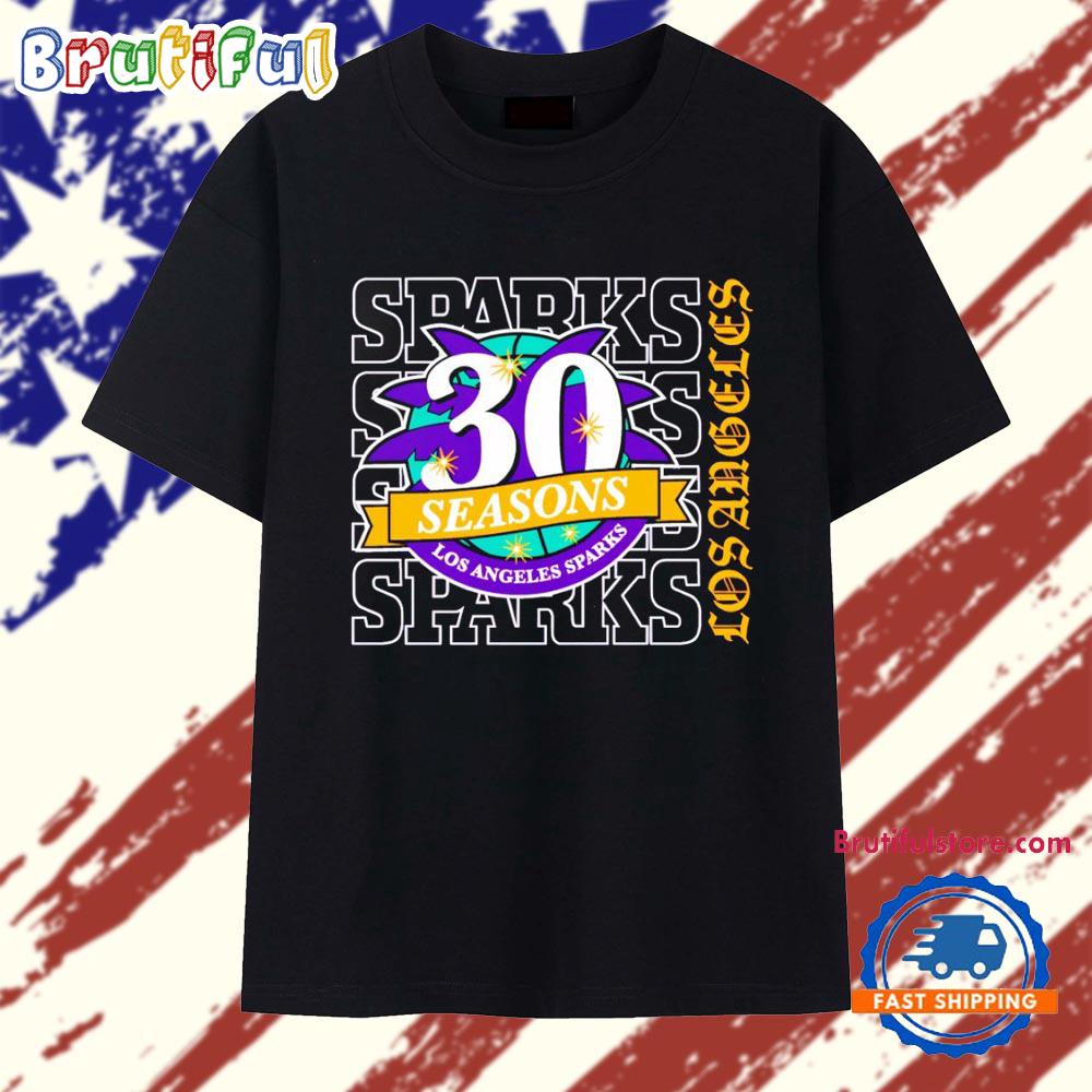 Los Angeles Sparks 30 Season in LA T Shirt