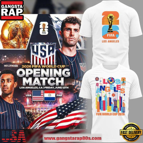 Los Angeles U.S. Soccer Opening Match FIFA World Cup 2026 T Shirt