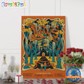 Lotus Band Southeast Oct 2024 Run Fall Tour Concert Wall Art Poster Canvas