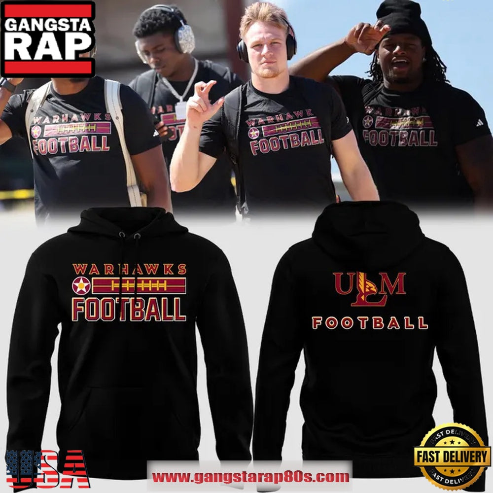 Louisiana-Monroe Warhawks Warhawks ULM Football 2025 Hoodie Shirt
