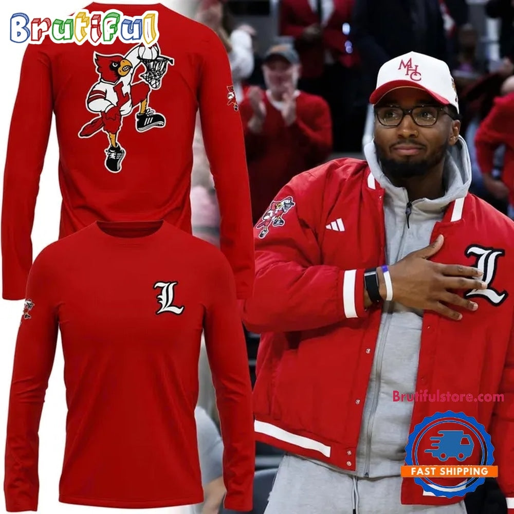 Louisville Cardinals 2026 Men’s Basketball New Uniform Long Sleeve Shirt