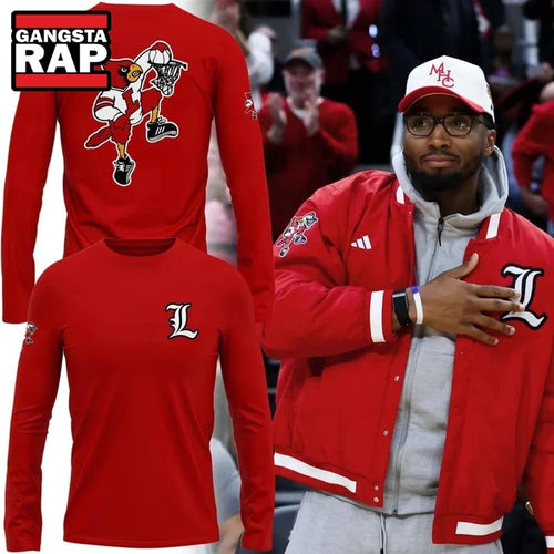 Louisville Cardinals 2026 Men’s Basketball New Uniform Long Sleeve Shirt