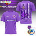Louisville Cardinals NCAA National Purple Heart Day Unisex 3D Shirt
