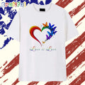 Love is Love Happy Pride Day T Shirt