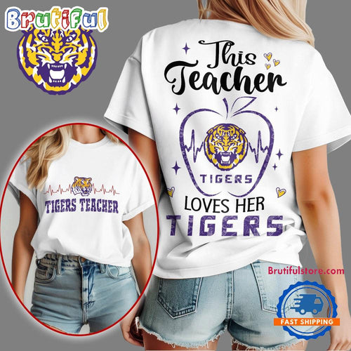 LSU Tiger Teacher Appreciation Month Vintage T Shirt