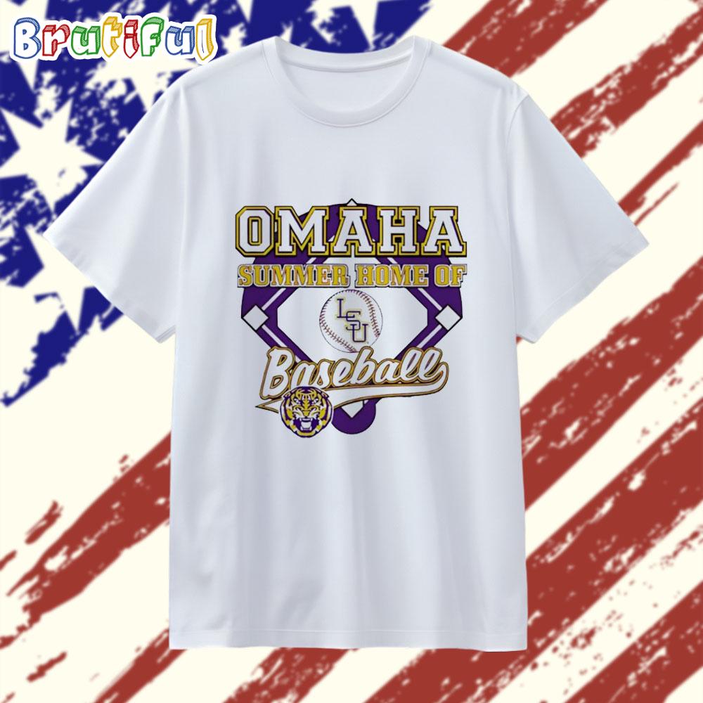 LSU Tigers 2025 CWS Summer Home Bound T Shirt