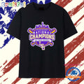 LSU Tigers 2025 Men’s College Baseball Champions skyline T Shirt
