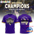 LSU Tigers 2025 NCAA Division Baseball Super Regionals Champions T Shirt