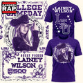 LSU Tigers Football x Lainey Wilson College Game Day 2026 3D Shirt