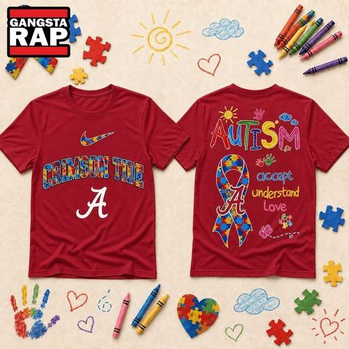 LSU Tigers NCAA Autism Awareness Puzzle Ribbon Hoodie T-Shirt