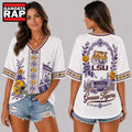 LSU Tigers NCAA Collegiate Pride Collection V Neck T Shirt
