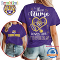 LSU Tigers Nurse Appreciation Month Unisex 3D Shirt