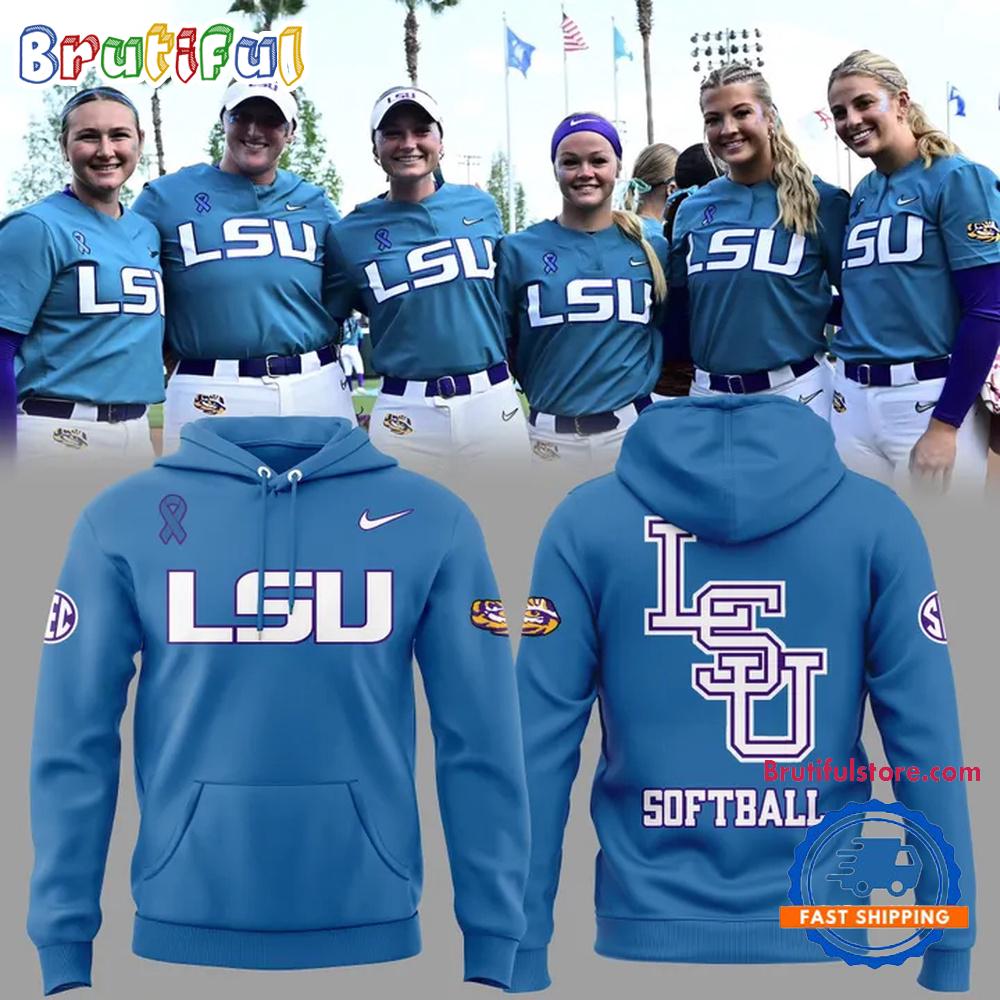 LSU Tigers Softball 2026 New Uniform Limited Edition Hoodie T-Shirt