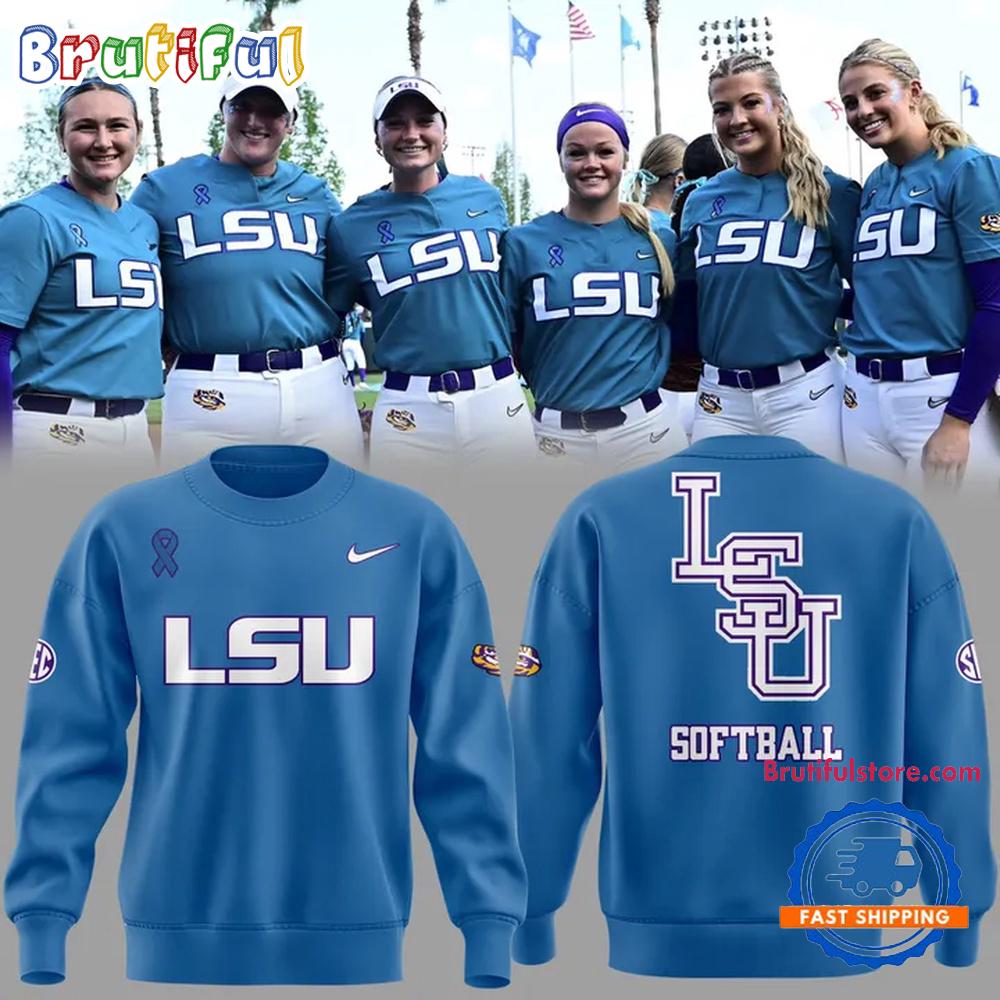 LSU Tigers Softball 2026 New Uniform Limited Edition Hoodie T-Shirt