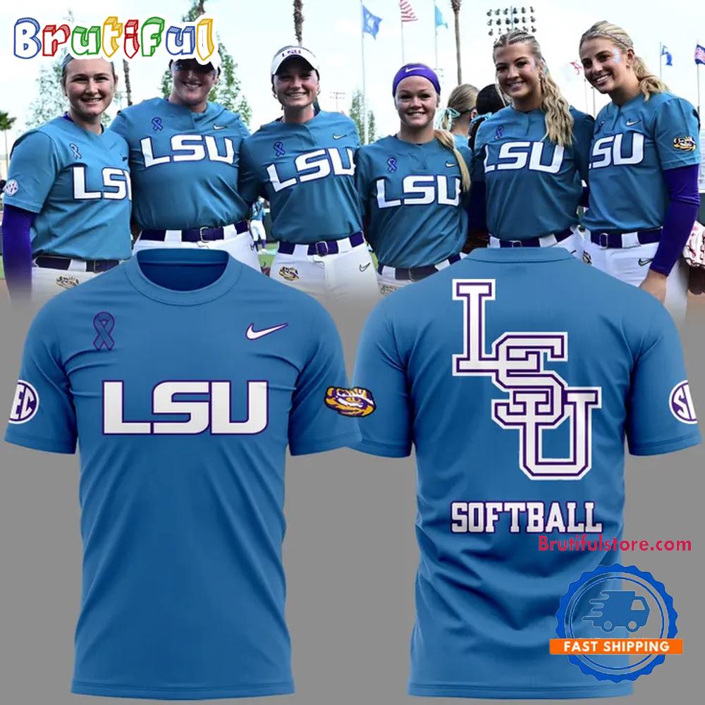 LSU Tigers Softball 2026 New Uniform Limited Edition Hoodie T-Shirt