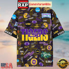 LSU TIGERS Solgan Geaux Tigers True Fan Spirit Custom Name Aloha Hawaiian Shirt