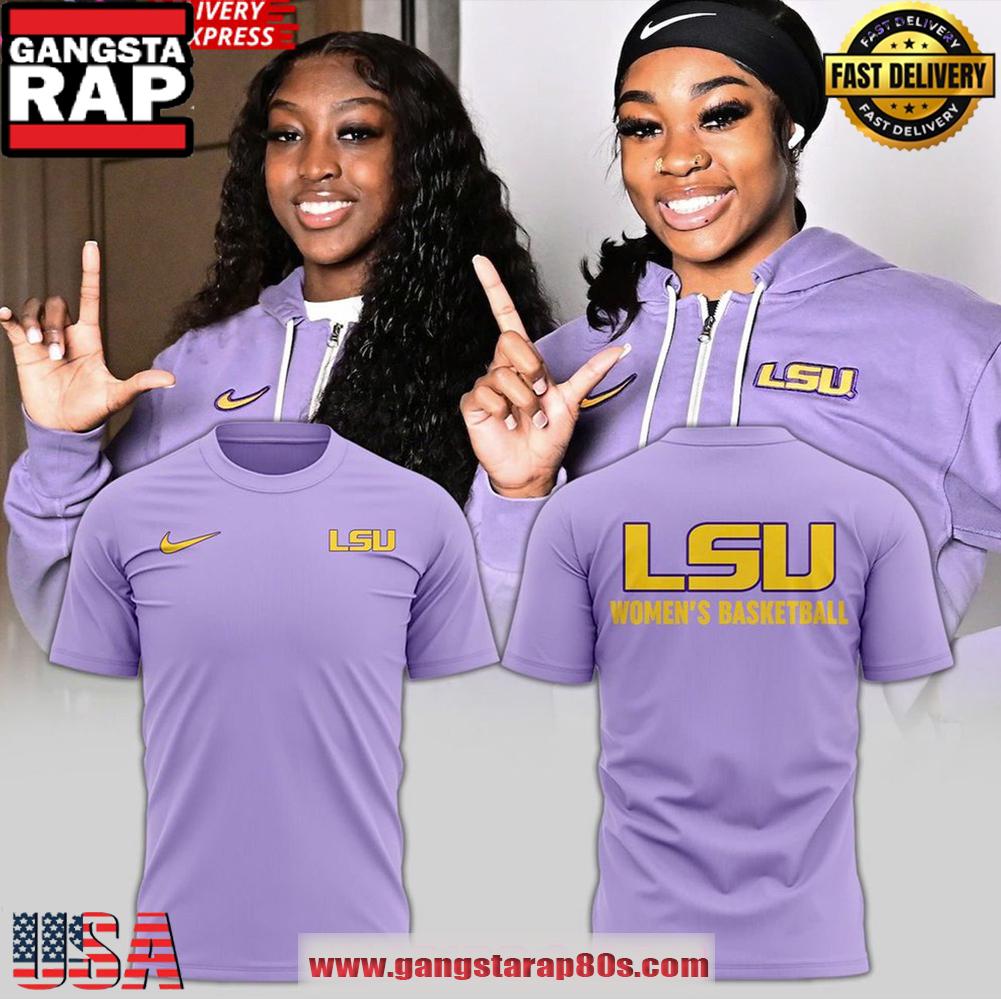 LSU Tigers Womens Basketball 2025 Purple Unisex T Shirt