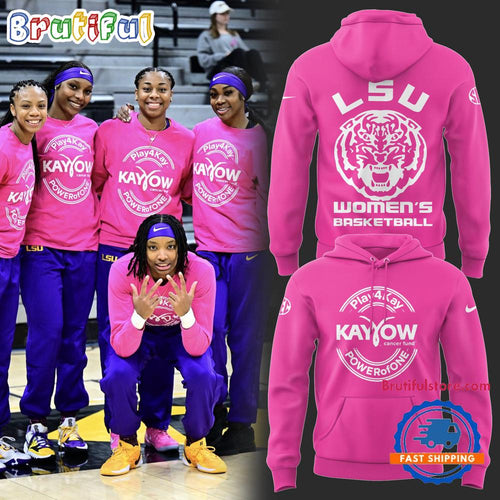 LSU Tigers Women’s Basketball Play4Kay Limited Edition Hoodie T-Shirt