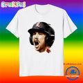 Lucas Moore Louisville Cardinals Baseball Portrait Big Head T Shirt