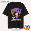 Luka Dončić Los Angeles Lakers Caricature T Shirt