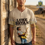 Luke Bryan Word On The Street Concert Tour 2026 Baseball Jersey