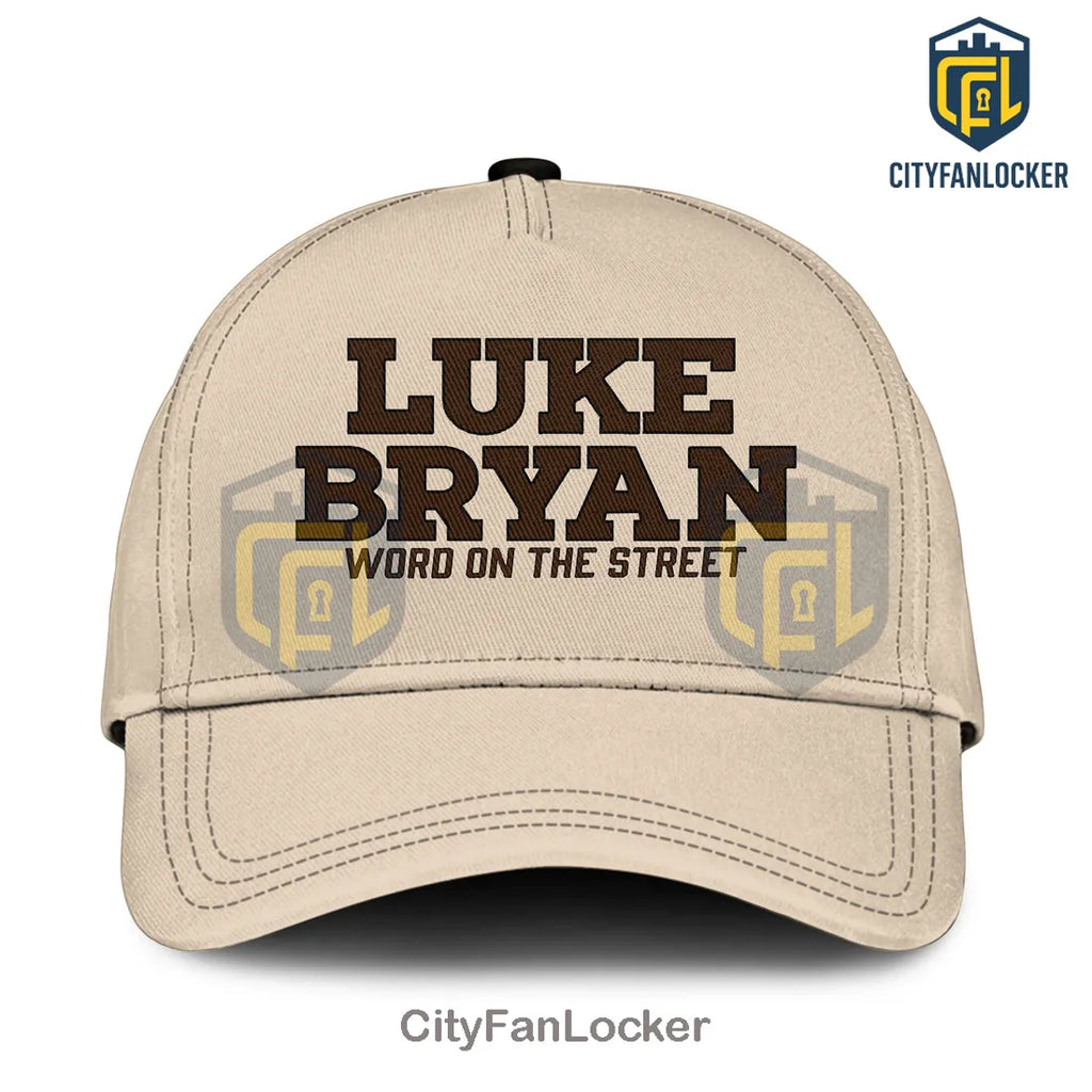Luke Bryan Word On The Street Concert Tour 2026 Baseball Jersey