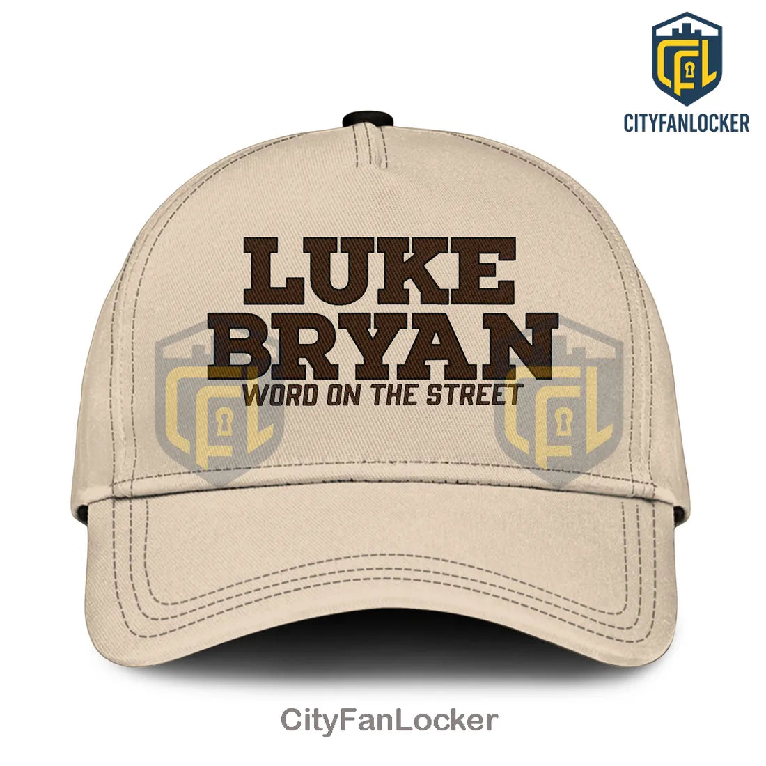 Luke Bryan Word On The Street Concert Tour 2026 Baseball Jersey