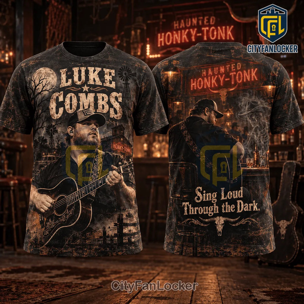 Luke Combs Haunted Honky-Tonk Shirt