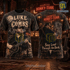 Luke Combs Haunted Honky-Tonk Shirt
