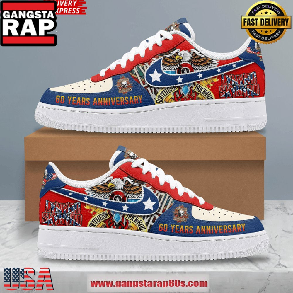 Lynyrd Skynyrd American Limited Edition Air Force 1 Sneakers Shoes