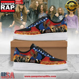 Lynyrd Skynyrd Freebird Flames Limited Air Force 1 Sneakers Shoes