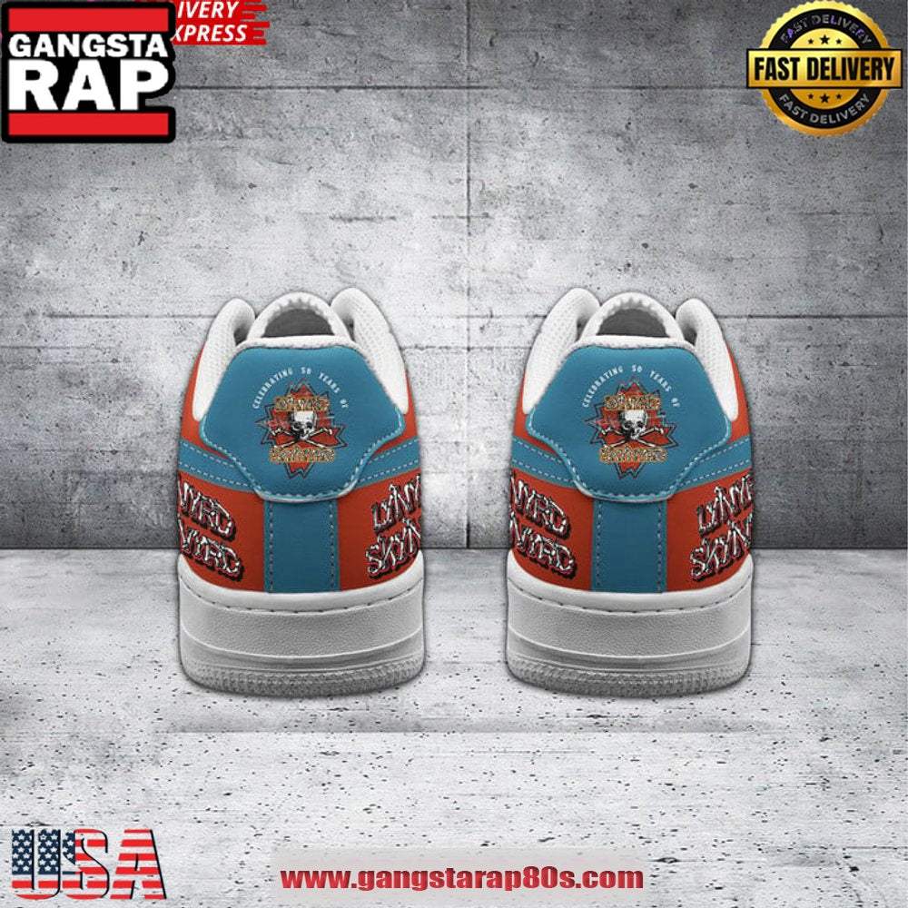 Lynyrd Skynyrd Rock Band Limited Edition Air Force 1 Running Sneakers Shoes