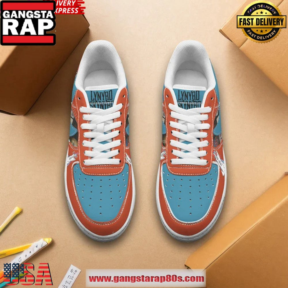 Lynyrd Skynyrd Rock Band Limited Edition Air Force 1 Running Sneakers Shoes