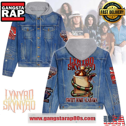 Lynyrd Skynyrd Sweet Home Alabama Hooded Limited Edition Denim Jacket