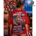 Machine Gun Kelly America 250 Years of Freedom Graphic T-Shirt