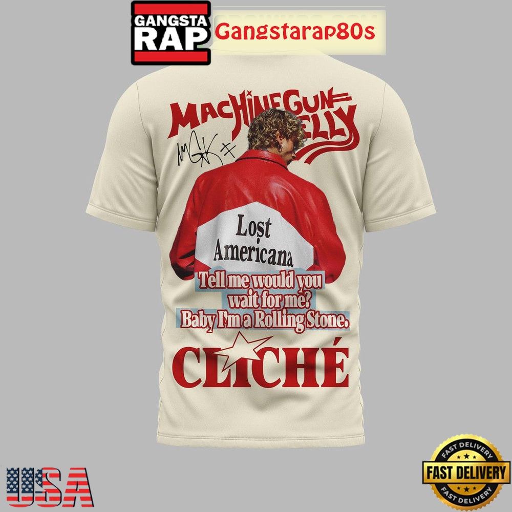 Machine Gun Kelly Cliché 2025 Special T Shirt