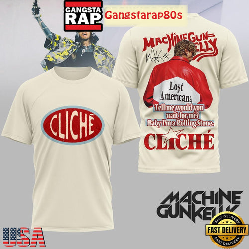 Machine Gun Kelly Clich? 2025 T Shirt