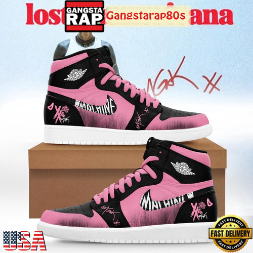 Machine Gun Kelly Lost Americana Tour 2025 Air Jordan 1 Running Sneakers Shoes