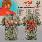 Machine Gun Kelly Lost Americana Tour 2026 Camo Limited Hoodie