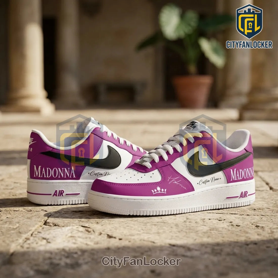 Madonna Confessions II Signature Nike Air Force 1 Sneakers