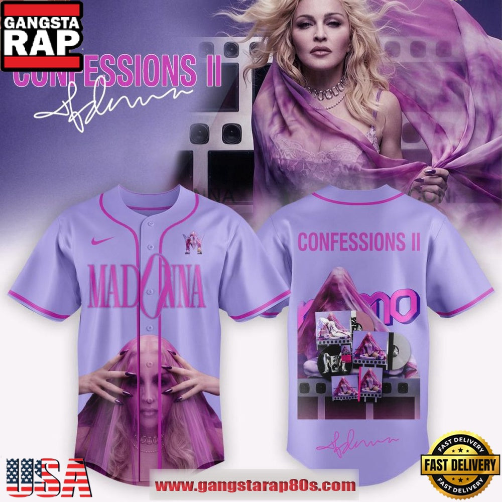 Madonna Confessions on a Dance Floor 2026 Limited Edition Baseball Jersey