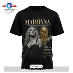 Madonna x FIFA World Cup 2026 Celebration Tour Black T-Shirt