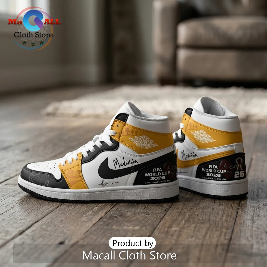 Madonna x FIFA World Cup 2026 Halftime Show Air Jordan 1 Sneakers