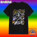 Magic Johnson Lakers Moment Chalked Up Design T Shirt