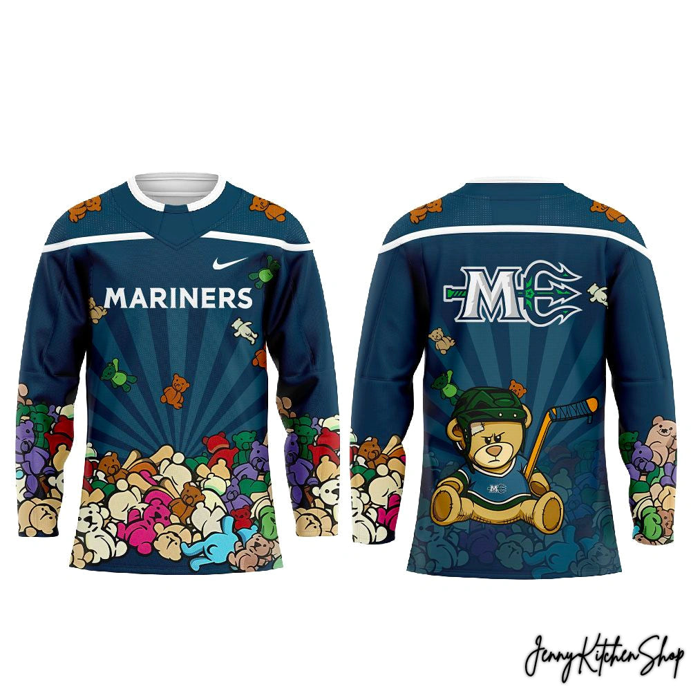 Maine Mariners x Teddy Bear Toss 2025 Limited Jersey