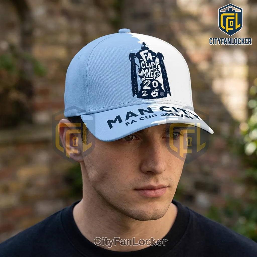 Manchester City FA Cup Winners 2026 Classic Cap