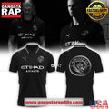 Manchester City Origin Story 2526 Away Kits Black Polo Shirt