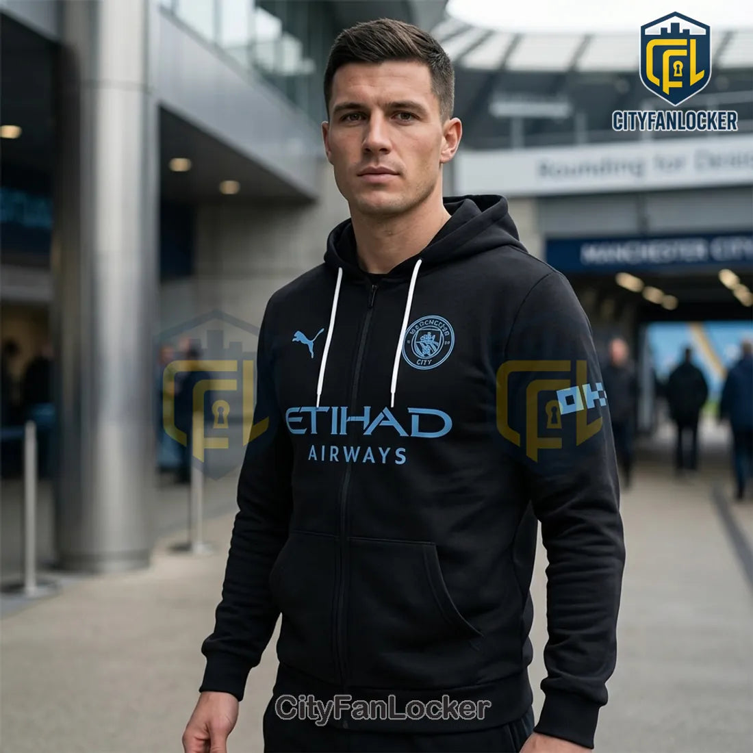 Manchester City x Pep Guardiola Farewell Pullover Hoodie